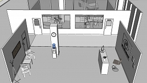 Laser eye clinic set plan